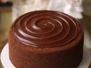 Classic chocolate honey cake
